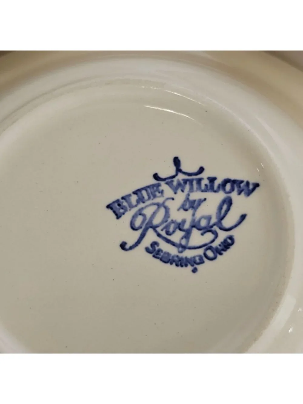 3 Royal USA Blue Willow Dessert Bowls 5